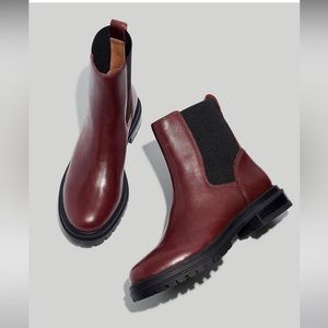 Madewell The Bradley Chelsea Lugsole Boot Size 7
